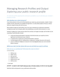6 ways to start building your online presence
