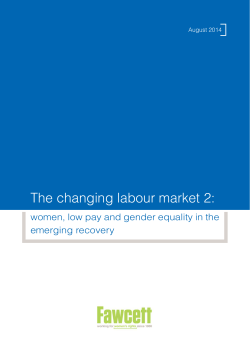The changing labour market 2