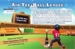 air tee-ball league air tee-ball league air tee-ball