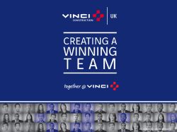 Creating a winning team