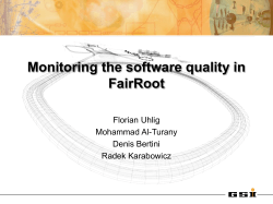 PowerPoint-Pr&auml;sentation - CBM Simulation Framework