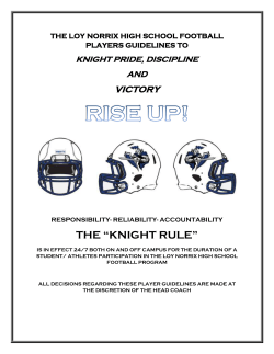 the loy norrix high school football players guidelines 2015