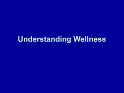1. Understanding Wellness