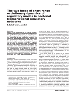 The two faces of short-range evolutionary dynamics of regulatory