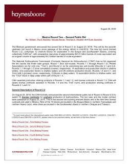 Section 1 - Haynes and Boone, LLP