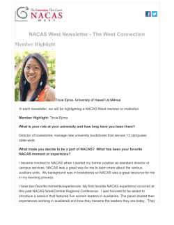 NACAS West Business Partner of the Year 2016