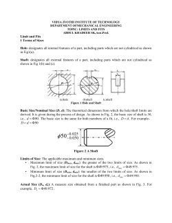 2.3 Terms of Fit - Vidya Jyothi Institute of Technology
