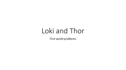 Loki and Thor - PythonAnywhere