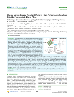 Charge versus Energy Transfer Effects in High