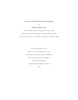 Any-Com Multi-Robot Path Planning