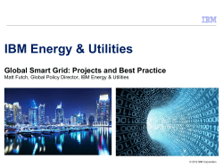 IBM Presentations: Smart Planet Template