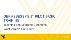 Instructional and Assessment Techniques