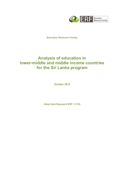 ERF11118_9 Sri Lanka analysis middle income countries 21 10 14