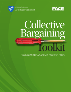 FACE Collective Bargaining Toolkit