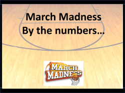 March Madness By the numbers&hellip; $1 Billion