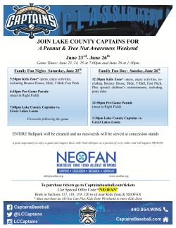 Lake County Captains Game 2016 c