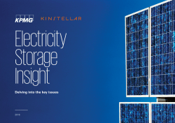 Electricity Storage Insight