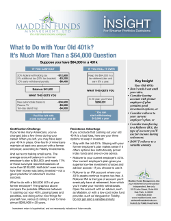 iNSiGHT - Madden Funds Management