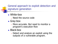 Exploit detection