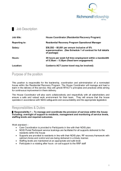 Detailed Job Description Template