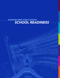 school readiness