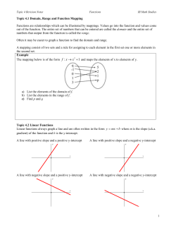 IB Math Studies Unit 4 Review Notes