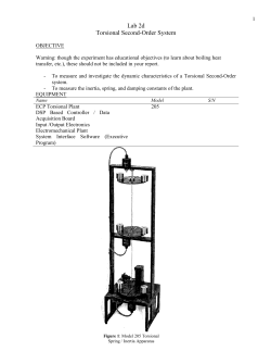 Lab 4e: Torsional Control System