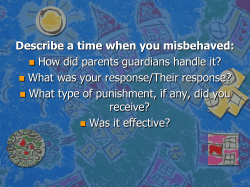 Positive Guidance Techniques