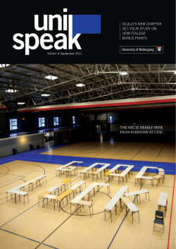 Scully`S new chapter Get your Study on uow colleGe BonuS pointS