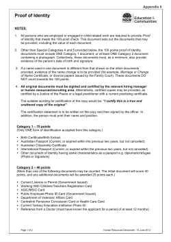 Appendix 6 - Proof of Identity[1]