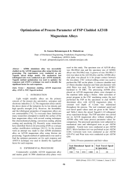 Table.VIII ANOVA for Wear losses