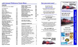 See you next year! - Titletown Train Show