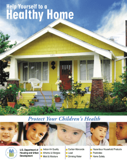 Help Yourself to a Healthy Home