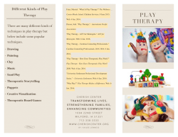 Play Therapy Brochure - Kailee Jenness