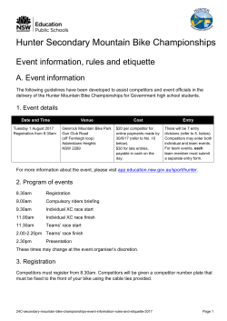 Hunter Secondary Mountain Bike
