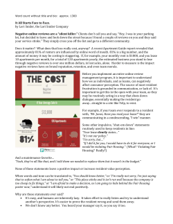 It All Starts Face to Face