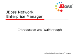 JBoss Network Enterprise Management