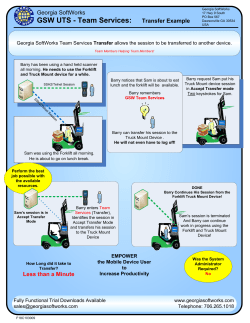 GSW UTS - Team Services: Transfer Example