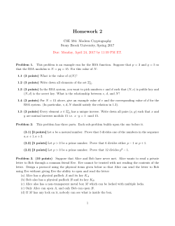 Homework 2 - stony brook cs