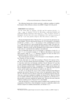 376 A Theoretical Introduction to Numerical Analysis The following