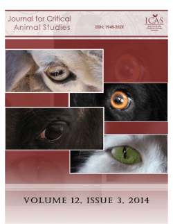 JCAS Volume 12, Issue 3, August 2014