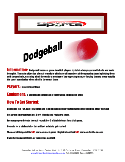 How To Get Started - Kincumber Indoor Sports