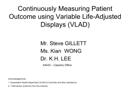 Continuously Measuring Patient Outcome using Variable Life