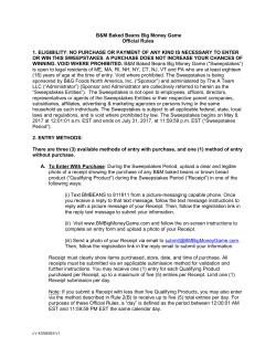 Official Rules - Snipp Interactive