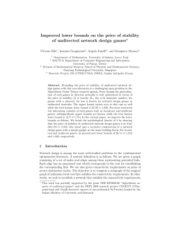 Improved lower bounds on the price of stability of undirected