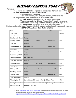 burnaby central rugby - Burnaby School District Blogs