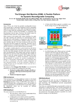 The Erlangen Slot Machine (ESM): A Flexible Platform for Dynamic