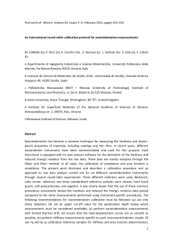 Post-print of: Micron volume 43, issues 2–3, February 2012, pages