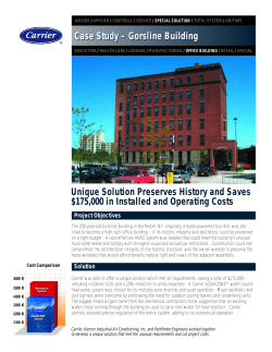 Unique Solution Preserves History and Saves $175,000 in Installed