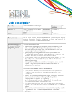 the job description